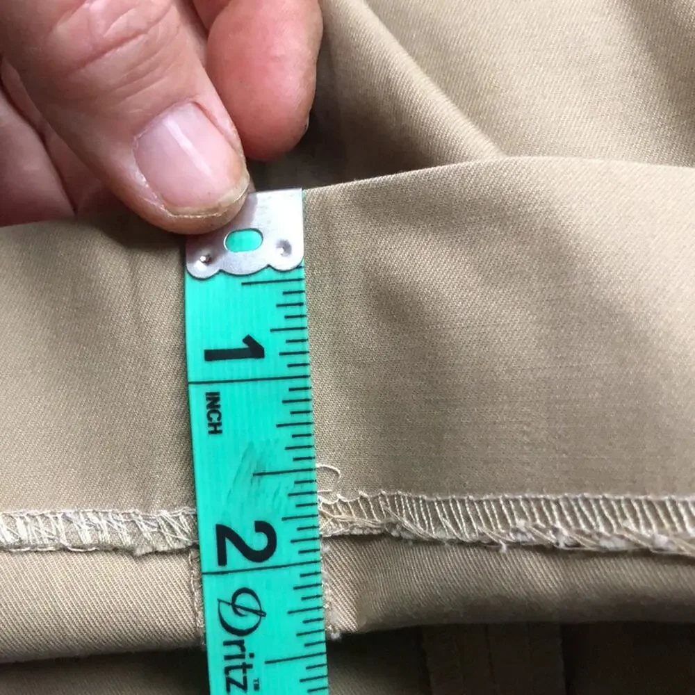 J.Crew Thompson Chino Pants Men's 38x29 Tan Khaki Straight Leg Style 12468‎